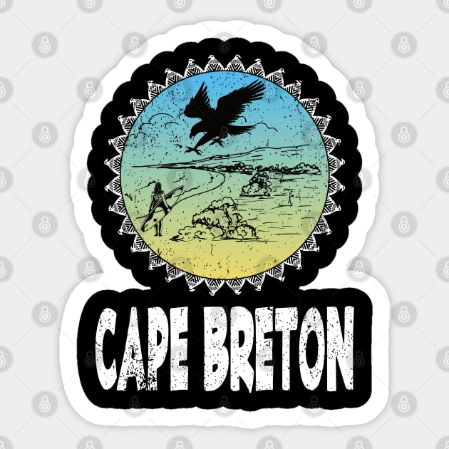 Cape Breton Sticker by HyperactiveGhost